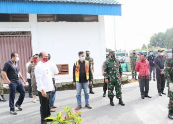 Bupati Tinjau Pembukaan Kembali Bandara Internasional Raja Sisingamangaraja XII