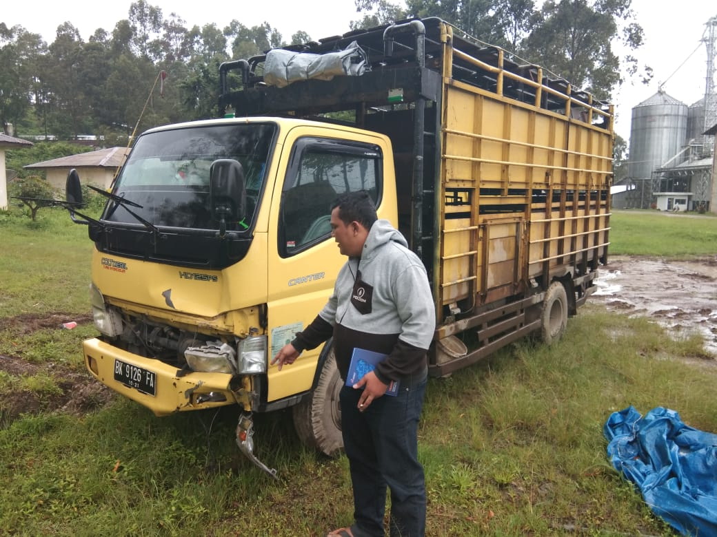 Supir Truk Penabrak Lari Pesepeda asal Siantar Ditangkap