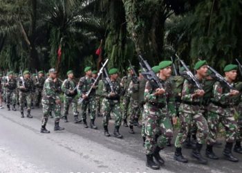 Dan Yonif 122/TS: Kita Hidup Selalu Berusaha dan Berdoa