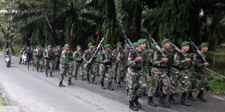 Dan Yonif 122/TS: Kita Hidup Selalu Berusaha dan Berdoa