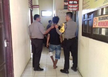 Kabur ke Pulau Bangka, Pelaku Pencurian Sepedamotor Ini Ditembak lalu Diborgol