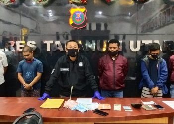 Muhammad Khairul dan Muslim, Dua Anggota Jaringan Narkoba Internasional Ditangkap di Taput