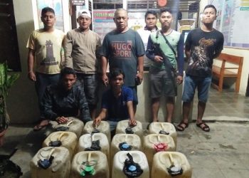 Polsek Lolowau Nisel Tangkap Satu Unit Truk Bawa Tuak Suling