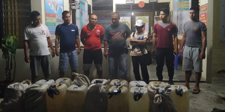 Polsek Lolowau Nias Selatan Jaring 560 Liter Tuak Suling Polsek Lolowau Nias Selatan Jaring 560 Liter Tuak Suling