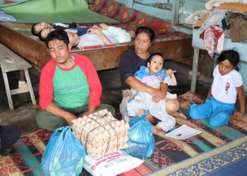 Pasutri Ual Sagala dan Nurlina boru Sitorus Butuh Perhatian untuk Empat Anaknya yang Lumpuh