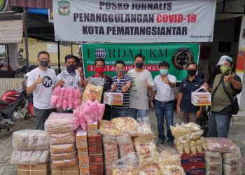 Forda UKM Siantar- Simalungun dan Sejumlah Pengusaha Apresiasi Dedikasi Jurnalis di Tengah Pandemi Corona