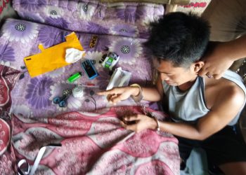 Jualan Barang Haram, Pria ini Buka Lapak di Gubuk