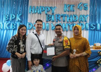 Ulang Tahun ke-45, AKBP Doni Wahyudi dapat Kejutan dari Anggota
