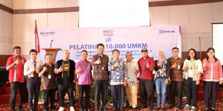 BRI Cabang Pematangsiantar Gelar Pelatihan 10.000 UMKM BRI Cabang Pematangsiantar Gelar Pelatihan 10.000 UMKM