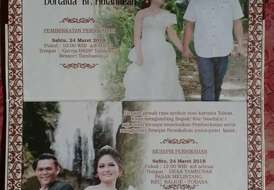 Besok Suaminya Mau Menikah Lagi, Undangan sudah Beredar, Postingan Helen Eunika Turnip Viral... Besok Suaminya Mau Menikah Lagi, Undangan sudah Beredar, Postingan Helen Eunika Turnip Viral...