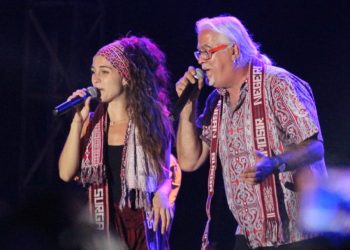 Samosir Music International 2018, Herman Delago dan Tim Bawakan Lagu ‘Mardua Holong’