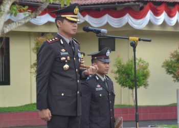 Gelar Upacara Hari Kesaktian Pancasila, Ini Pesan Kapolres Nias