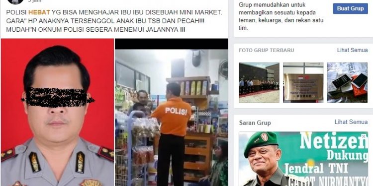 Video Oknum Polisi Tendang Wajah Seorang Wanita Viral di Media Sosial Video Oknum Polisi Tendang Wajah Seorang Wanita Viral di Media Sosial