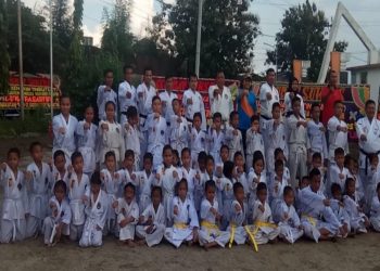 58 Karateka Wadokai Karate Indonesia Lulus Ujian Kenaikan Tingkat