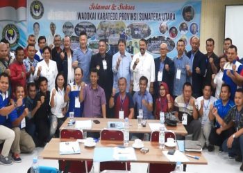 Hendrik Sihombing Terpilih jadi Ketua Wadokai Sumut dalam Musdaprov di Siantar