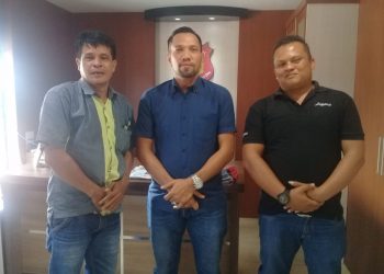 Kasatreskrim Taput AKP Zulkarnain Terima Wartawan Newscorner.id
