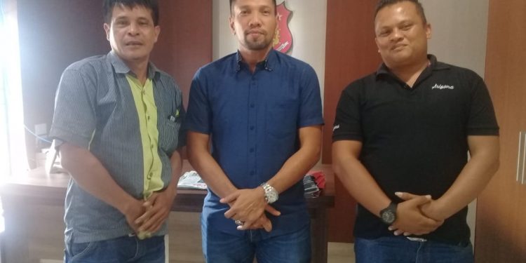 Kasatreskrim Taput AKP Zulkarnain Terima Wartawan Newscorner.id