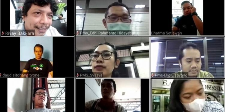 Terapkan Protokol Kesehatan di Masa Pandemi, KPw Bank Indonesia Pematangsiantar Meeting Webinar dengan Jurnalis Terapkan Protokol Kesehatan di Masa Pandemi, KPw Bank Indonesia Pematangsiantar Meeting Webinar dengan Jurnalis