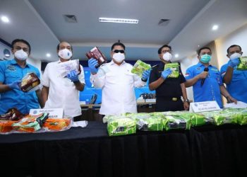 BNN Sita 53,05 Kg Sabu dari Sindikat Jaringan Narkoba Internasional, Narkoba Dibungkus Kemasan Biskuit