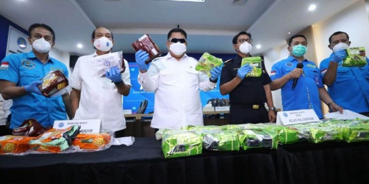 BNN Sita 53,05 Kg Sabu dari Sindikat Jaringan Narkoba Internasional, Narkoba Dibungkus Kemasan Biskuit