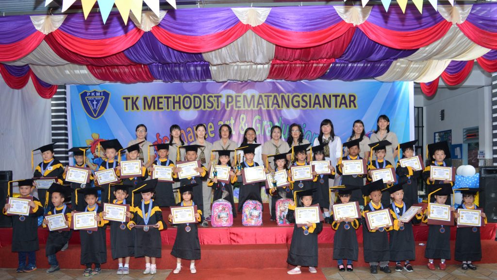 Dibekali 6 Aspek Pengembangan, 86 Anak TK Methodist Pematangsiantar Siap Melanjut ke Sekolah Dasar