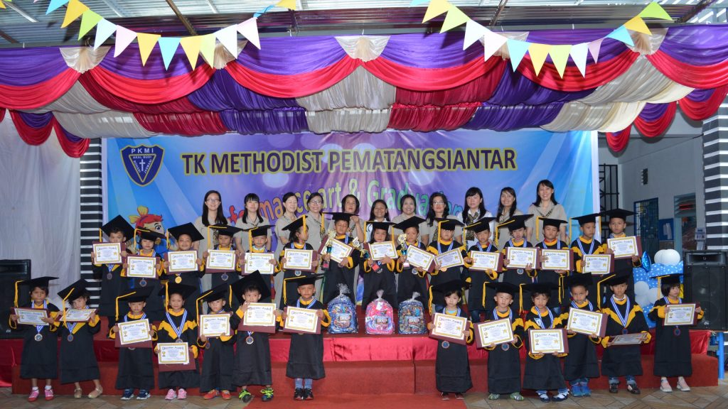 Dibekali 6 Aspek Pengembangan, 86 Anak TK Methodist Pematangsiantar Siap Melanjut ke Sekolah Dasar