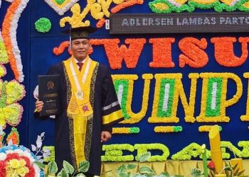 Iptu Adlersen Lambas Parto Tambunan SH. MH Raih Gelar S2