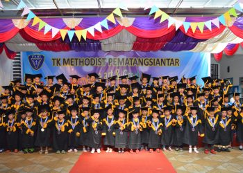 Dibekali 6 Aspek Pengembangan, 86 Anak TK Methodist Pematangsiantar Siap Melanjut ke Sekolah Dasar