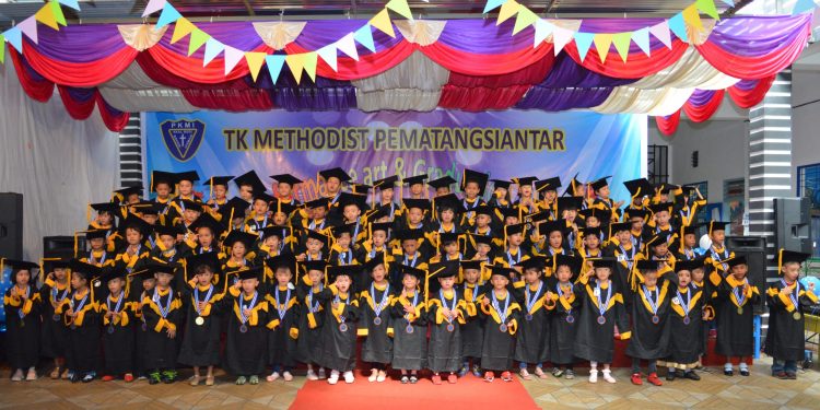 Dibekali 6 Aspek Pengembangan, 86 Anak TK Methodist Pematangsiantar Siap Melanjut ke Sekolah Dasar