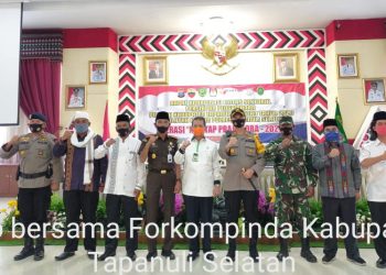 Persiapan Pengamanan Pilkada Tapsel, Rakor Lintas Sektoral Digelar