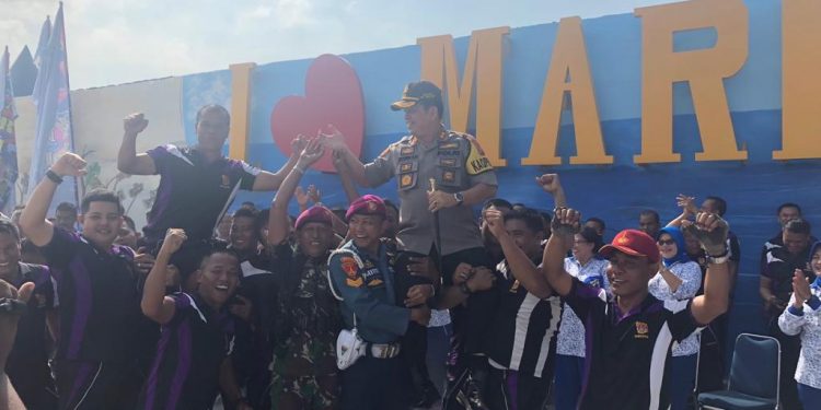 Sinergitas TNI Polri Terjalin dalam Perayaan Ulang Tahun Yon Marhanlan I Belawan ke 39 Sinergitas TNI Polri Terjalin dalam Perayaan Ulang Tahun Yon Marhanlan I Belawan ke 39