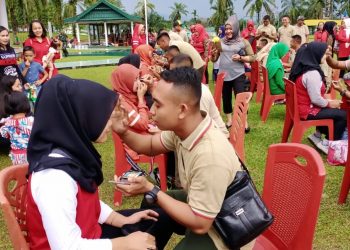 Meriahkan HUT Ke-74 RI, Yonif 122/Tombak Sakti Gelar Aneka Lomba