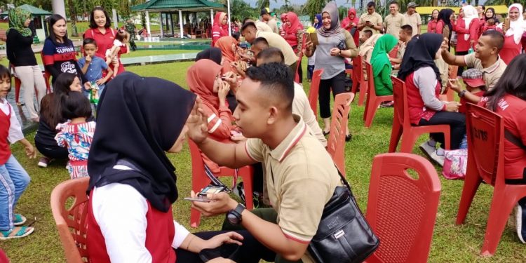 Meriahkan HUT Ke-74 RI, Yonif 122/Tombak Sakti Gelar Aneka Lomba Meriahkan HUT Ke-74 RI, Yonif 122/Tombak Sakti Gelar Aneka Lomba