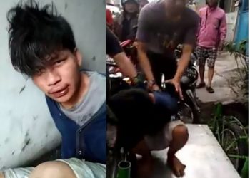 Fernando Pardede Diamuk Massa Usai Curi Kotak Infaq di Siantar