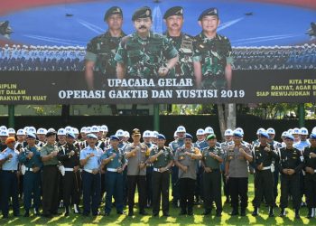 Pangdam I/BB Pimpin Upacara Gelar Ops Gaktib dan Yustisi TA 2019