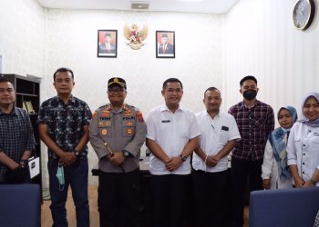 Kapolres Tanjungbalai Kunjungi Kantor Badan Pertanahan Nasional (BPN) Kota Tanjungbalai