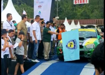 Hari ini Start Kejuaraan Nasional Danau Toba Rally 2022 di HTI TPL