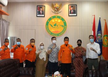 Kedutaan Besar Australia berkunjung ke Kantor Basarnas Medan, Bahas Penyelamatan dan Penanganan Bencana