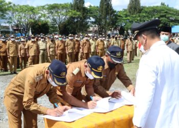 Bupati Simalungun Lantik 245 Orang Pj Pangulu Tahun 2022
