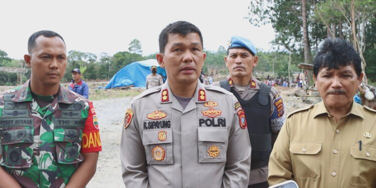 Polres Simalungun dan Kodim 0207/Simalungun Buka 10 Portal Jalan di Kawasan Hutan Tanaman Industri, Berikan Akses Jalan Umum