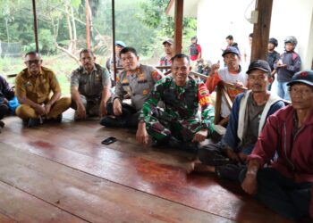 Dandim 0207/SML Bersama Kapolres Simalungun Mediasi Sengketa Lahan di HTI TPL