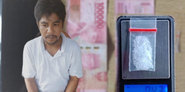 Sat Narkoba Polres Simalungun Ciduk Pengedar Sabu Simpang Dosin