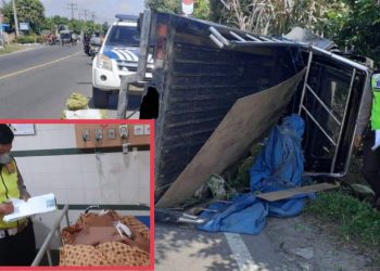 Tabrakan Beruntun di Jalinsum Medan-Tebingtinggi, Seorang PNS Pemkab Tewas