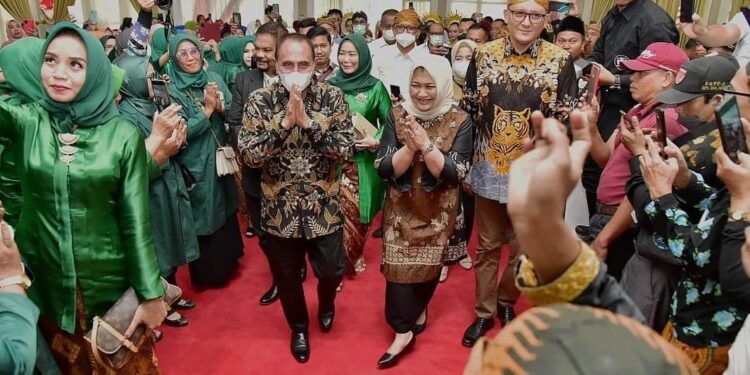 Edy Rahmayadi Lantik Pimpinan Daerah (PD) Perkumpulan Keluarga Besar Pemuda Pujakesuma