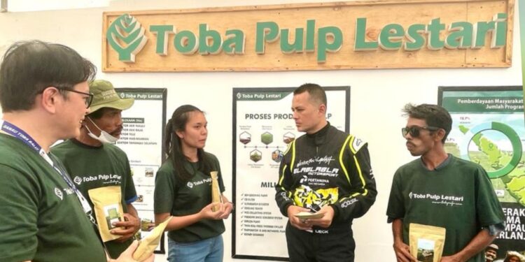 Asia-Pacific Rally Championship 2022, Wagub Sumut Kunjungi Stand UMKM