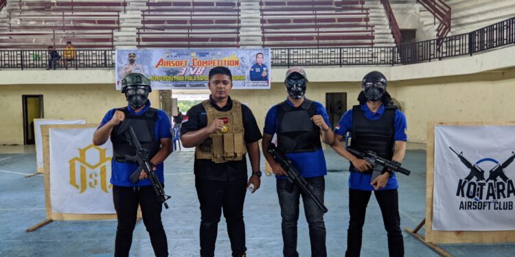 Memperingati Hari Sumpah Pemuda ke-94, Polsek Kota Kisaran Gelar Perlombaan Collaboration Airsoft
