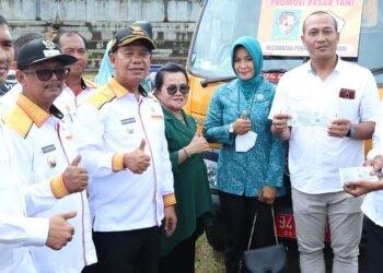 Bupati Simalungun Buka Promosi Pasar Tani Kabupaten Simalungun Tahun 2022