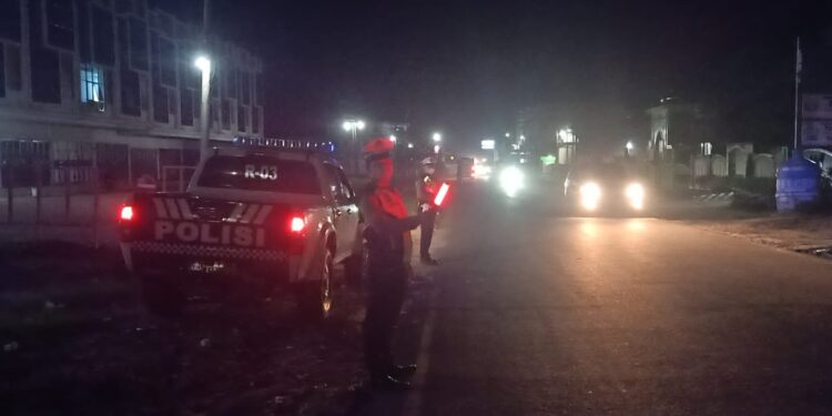 Antisipasi Balap Liar, Jajaran Sat Lantas Polres Simalungun Gencarkan BLP