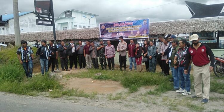 Antisipasi Balap Liar, Polres Simalungun Melalui Polsek Purba Sosialisasi UU No.2 Tahun 2009 tentang LLAJ