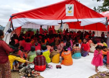 Bupati Tapanuli Utara Instruksikan Jajarannya Lakukan Pendampingan Masyarakat Terdampak Gempa Melalui Ibadah Bersama